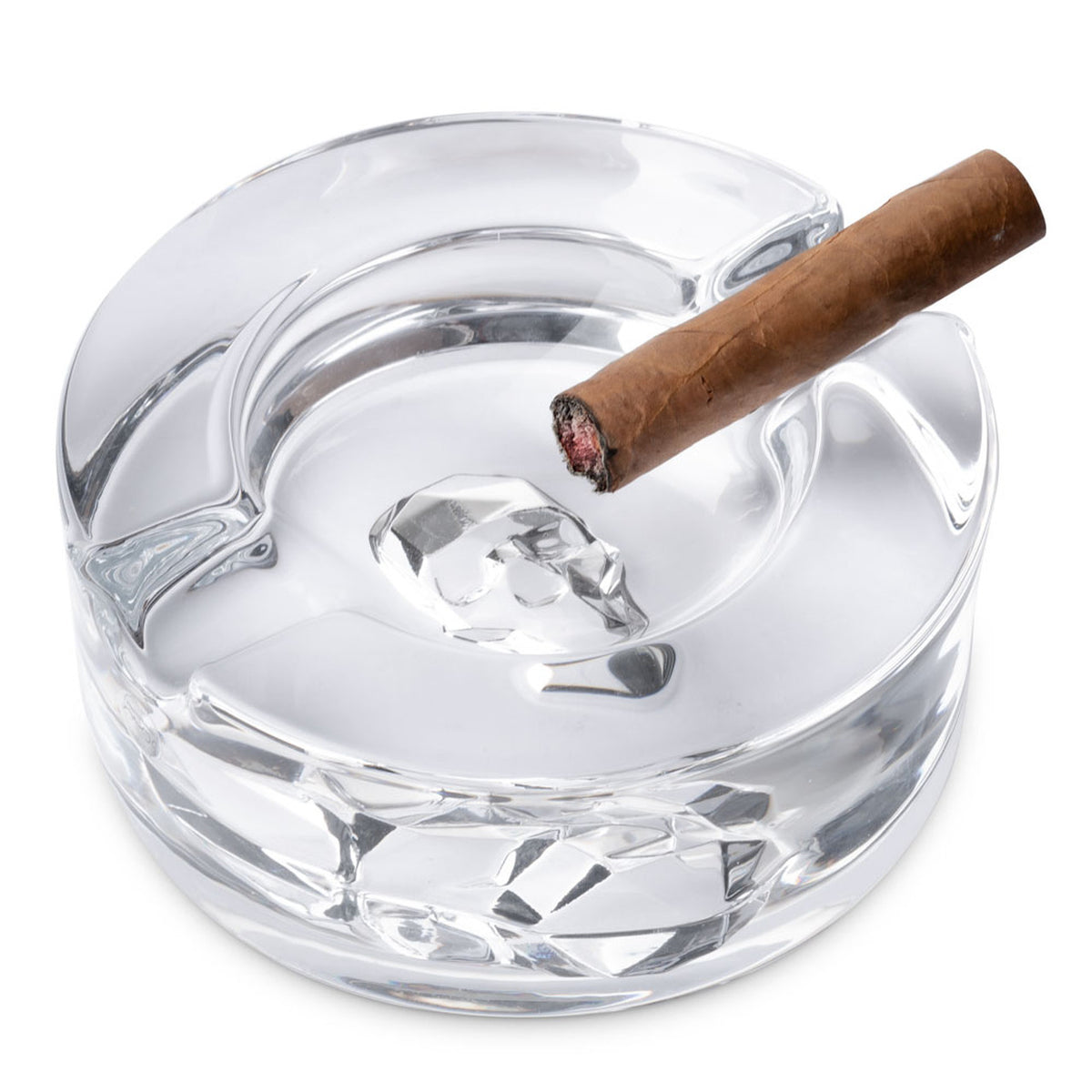 Shade Cigar Ashtray  Cigarette glass ashtray – Krystallyx