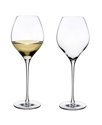 Fantasy Set of 2 White Wine Glasses Tall