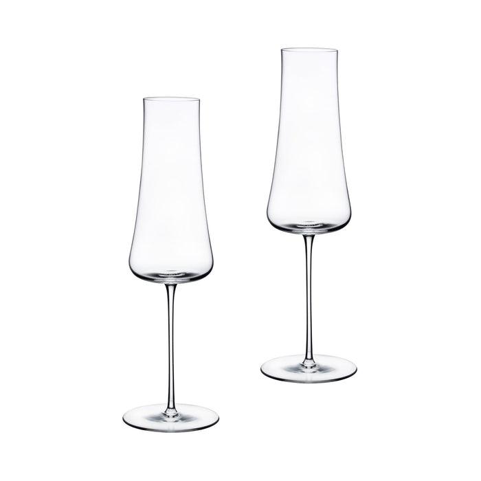 drinkware sets | Stem Zero Volcano Set of 2 Champagne Glass