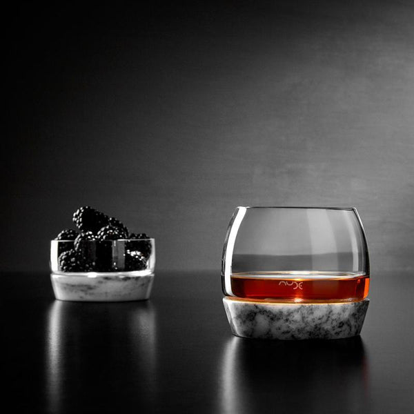 Chill Whisky Tumbler with Marble Base