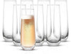 JoyJolt Milo Stemless Champagne Flutes (Set of 8 )